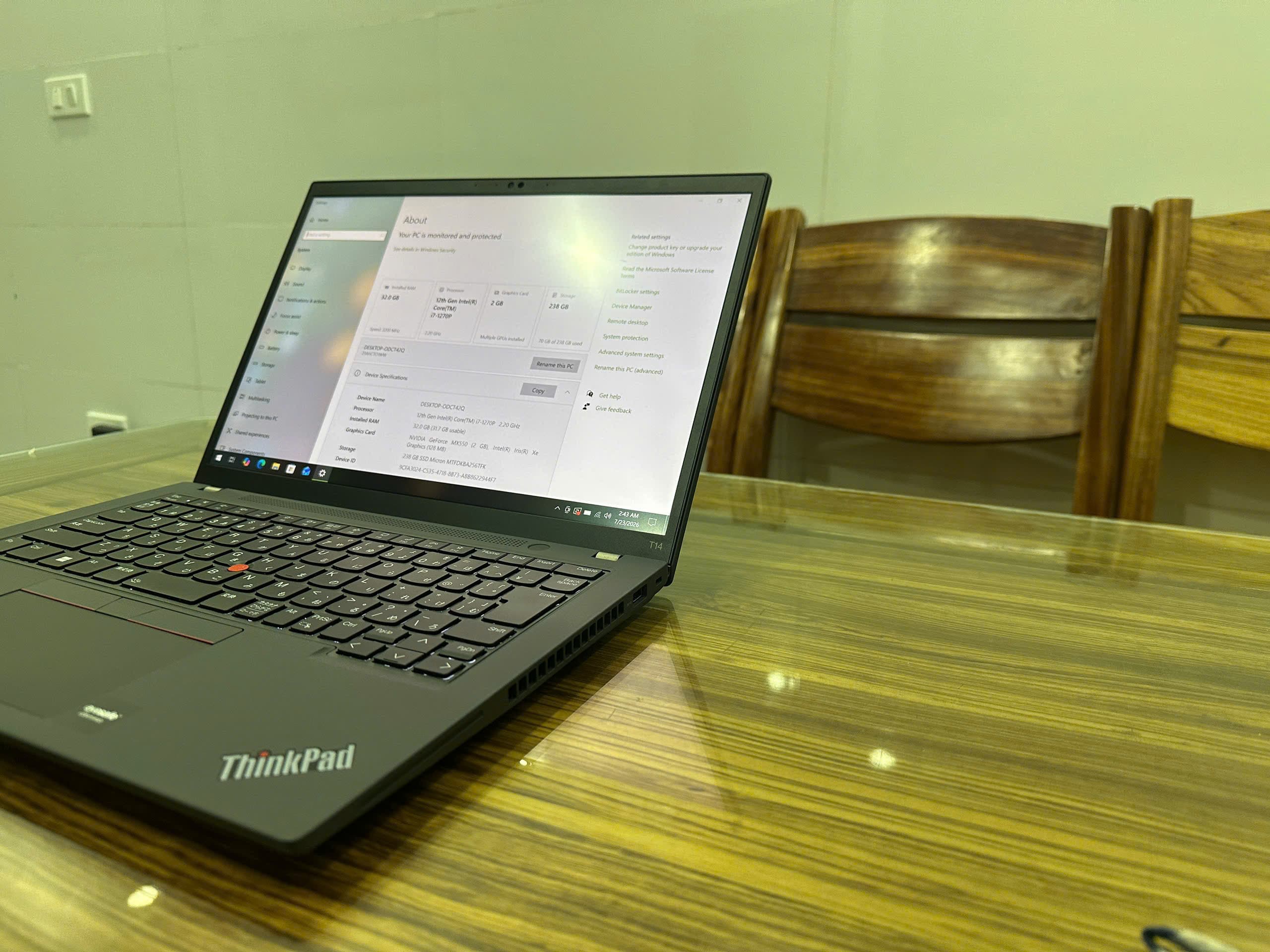 Lenovo Thinkpad T14 Gen 3 thumbnail 4