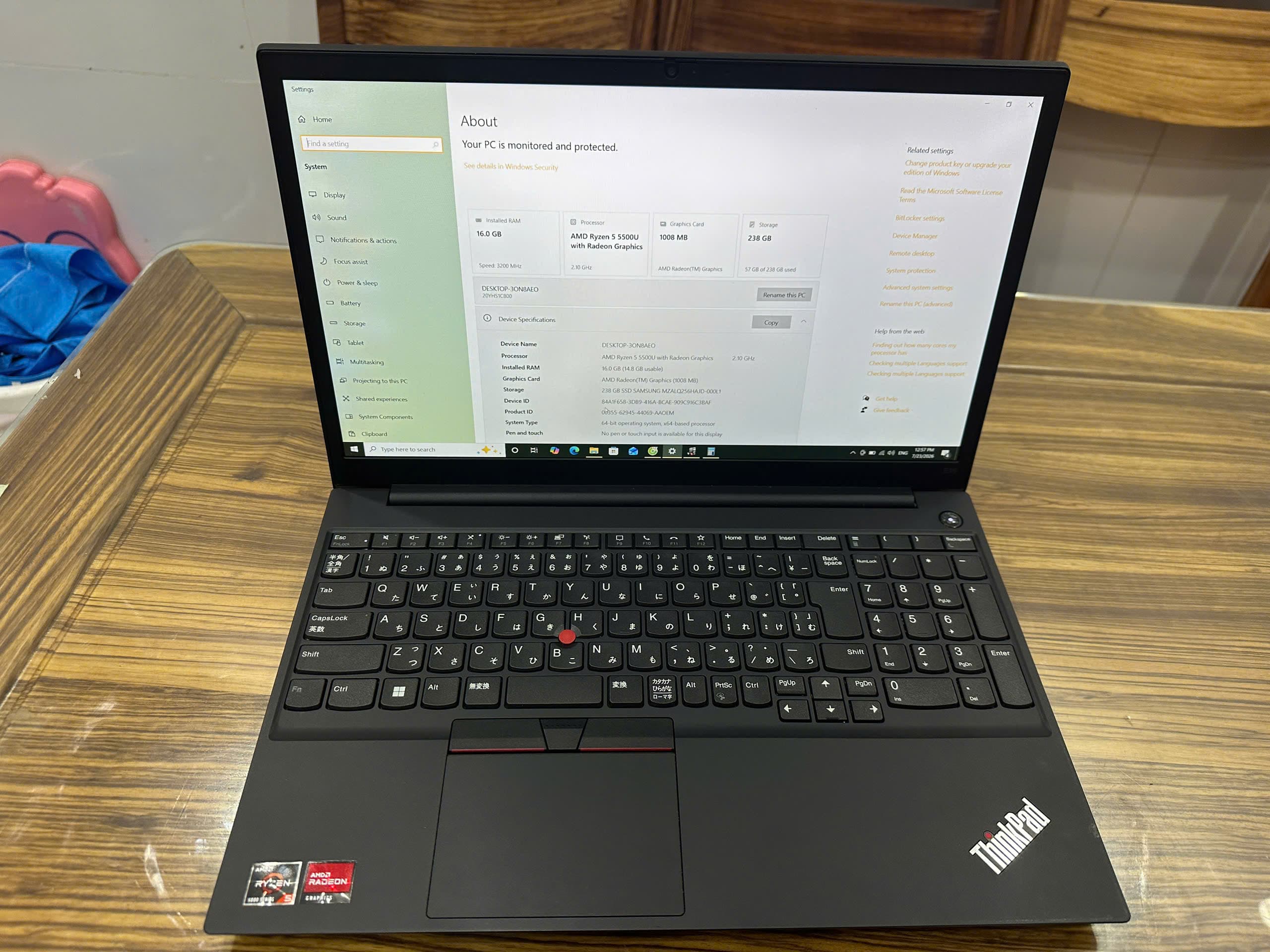 Lenovo ThinkPad E15 Gen 3
